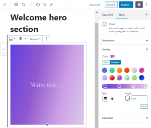 How to Build a WordPress Hero Block with Gutenberg