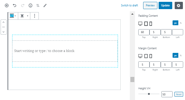 responsive columns in wordpress plugin