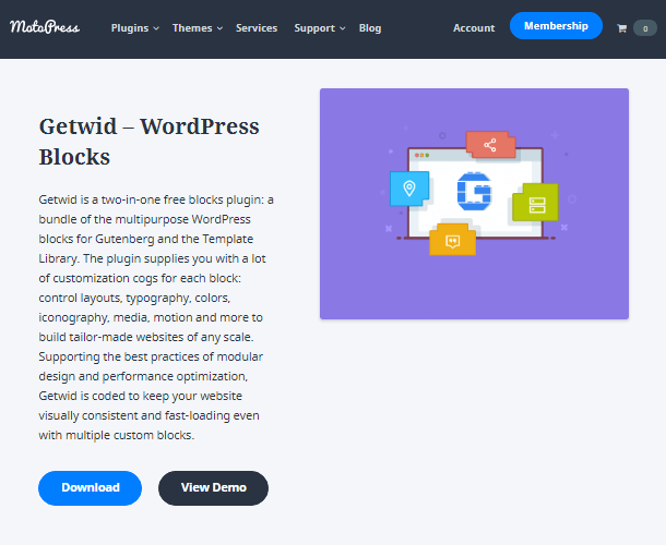 Getwid wordpress posts plugins