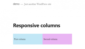 responsive columns xtheme