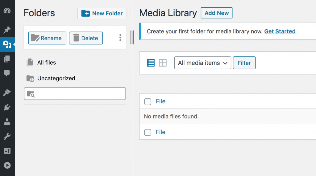 FileBird –  WordPress media library 