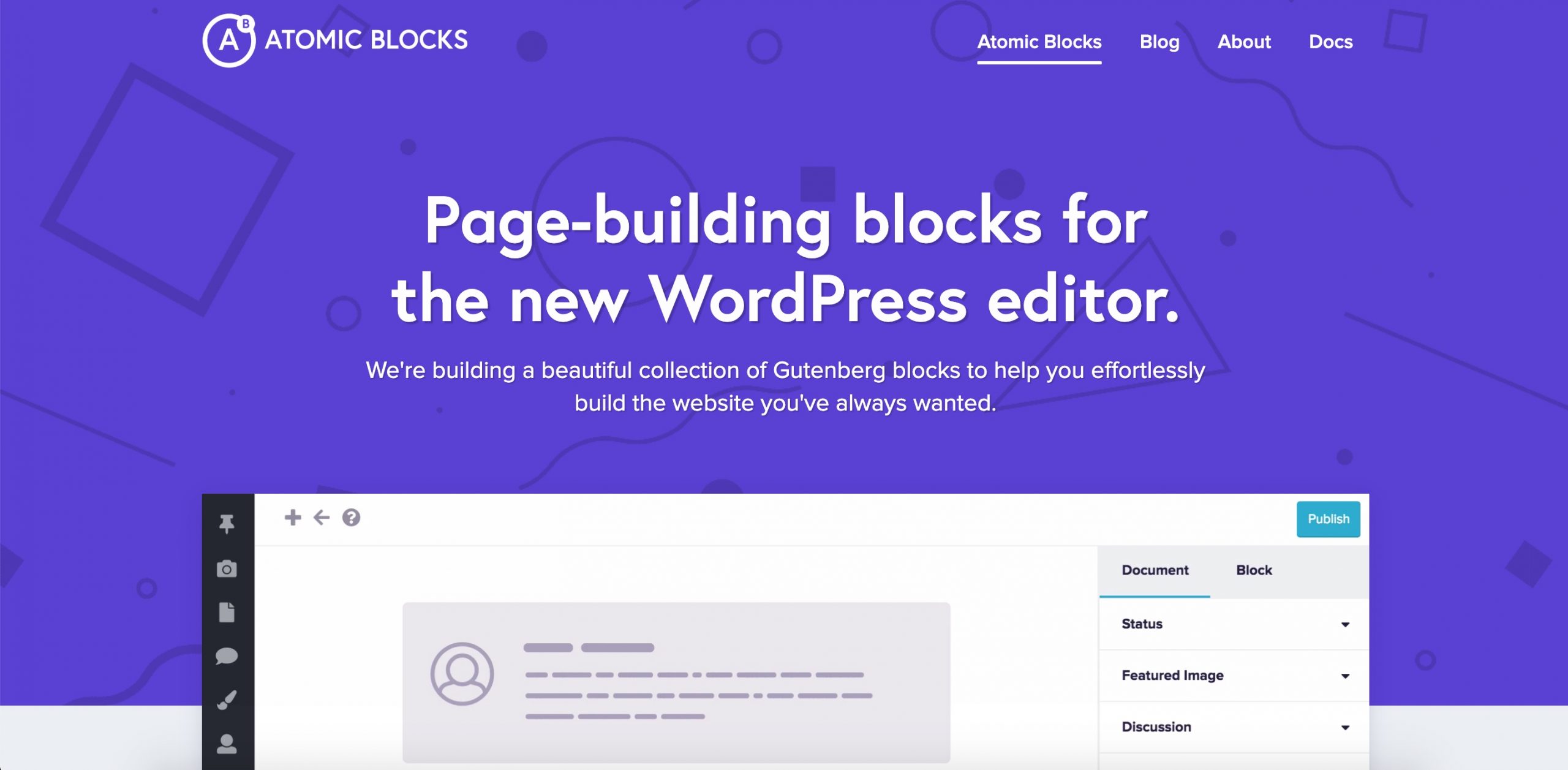 Atomic Gutenberg WordPress Blocks