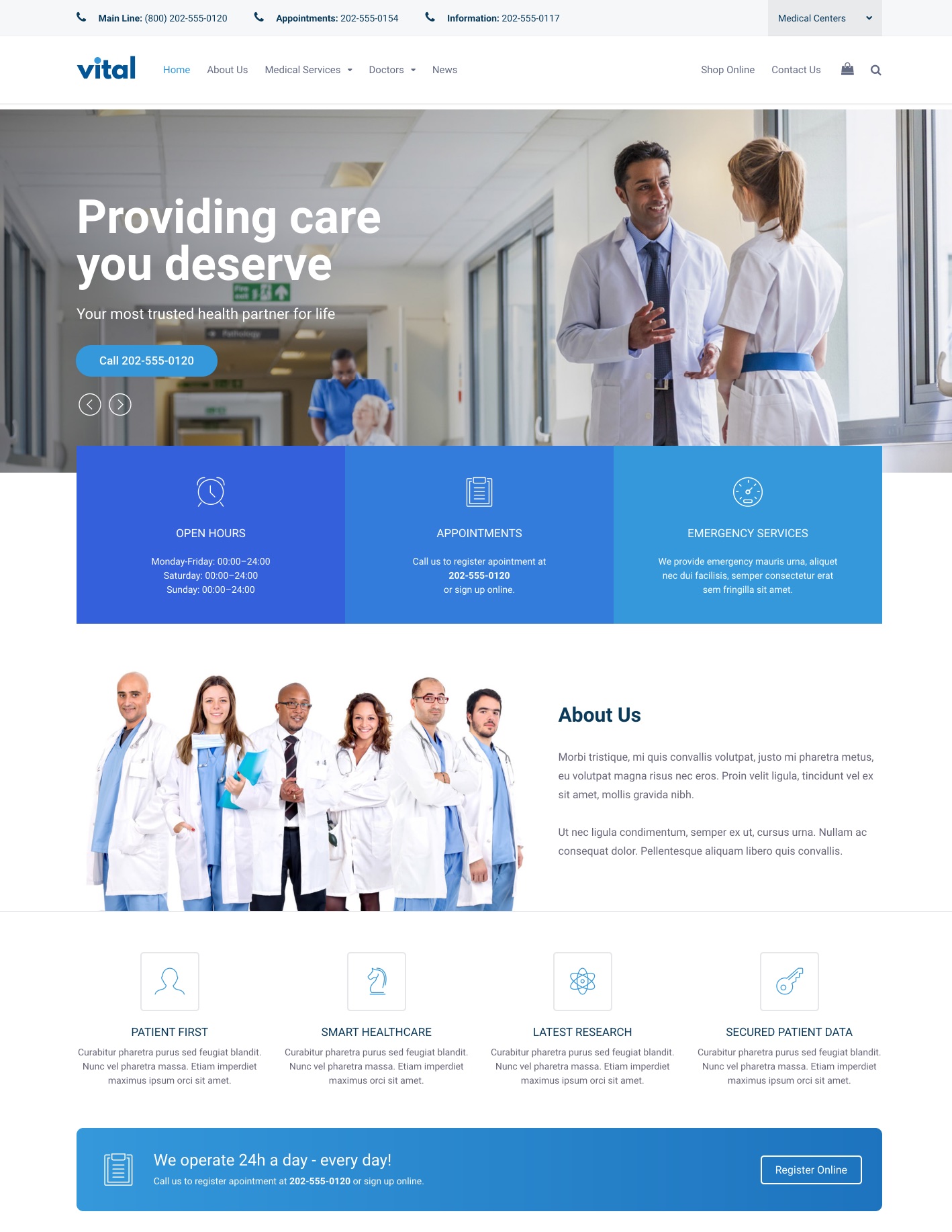 10 Best Health Care & Medical WordPress Themes — Gutenix