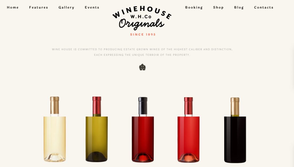 Vineyard & Liquor Store WordPress Theme