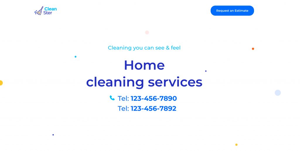 Home Cleaning Service Template