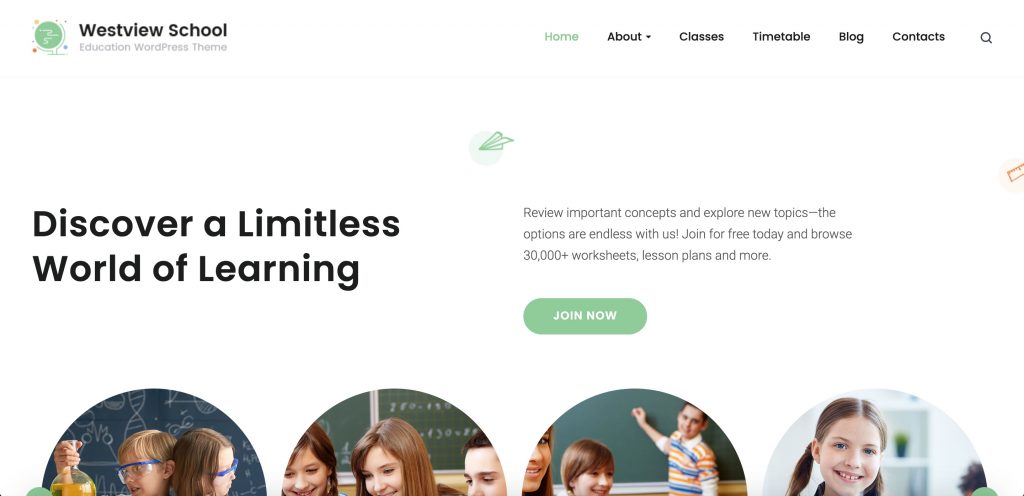 Gutenix-educational-theme-for-schools