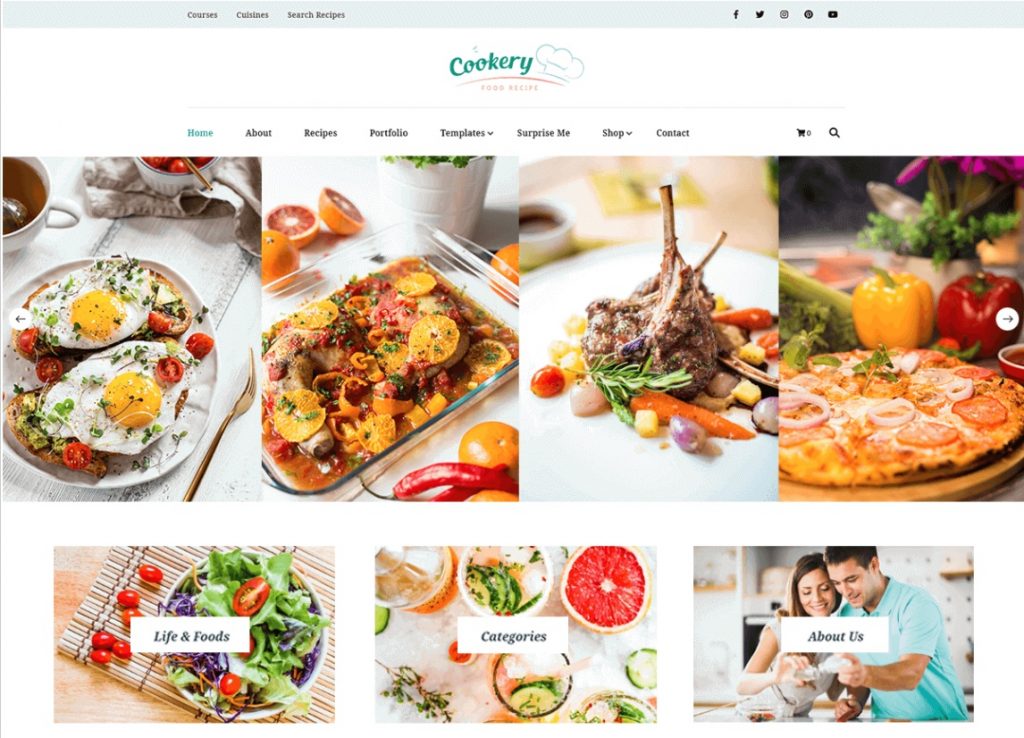 Yummix - Beautiful WordPress Restaurant Theme - Gutenix