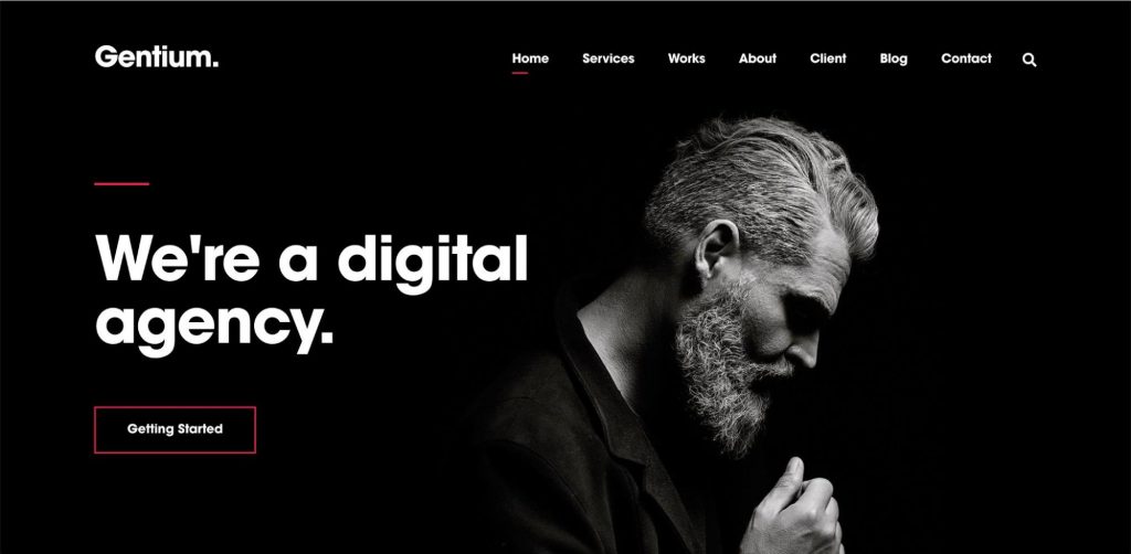 Gentium – A Creative Digital Agency WordPress Theme