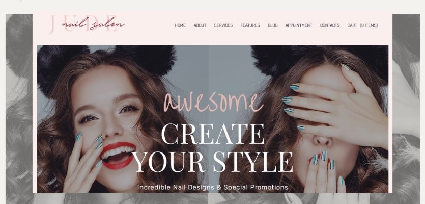 Barbershop Nail Salon - WordPress theme | WordPress.org