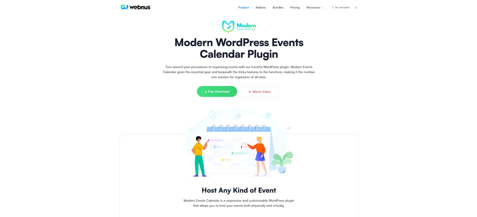 Photograph of Modern Events Calendar, a stylish event management solution for WordPress with an integrated font builder.