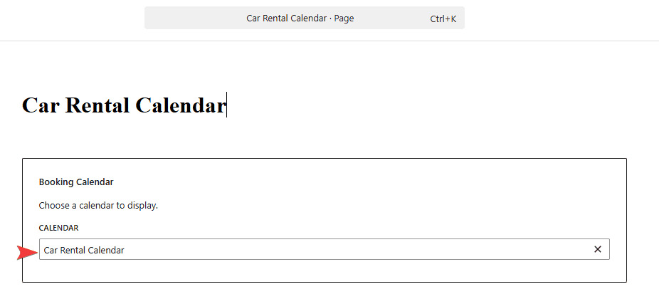 Picture of choosing the right booking calendar used when you need to learn how to create a booking form in WordPress.
