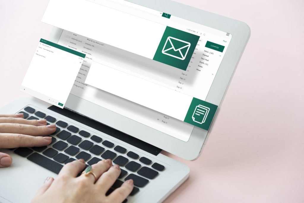 Photograph of email notifications that can be created in the Booking Calendar plugin.