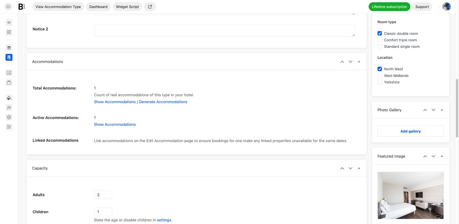 Property customization in BNBForms review.